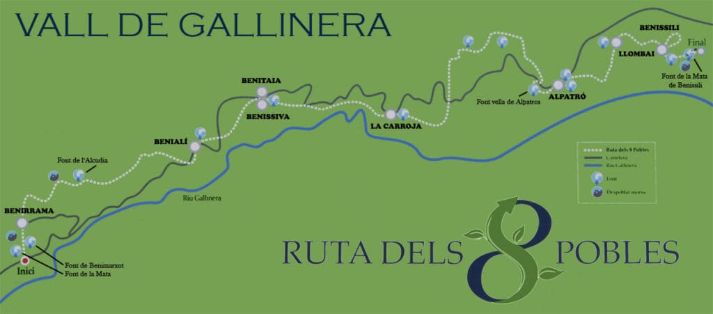 Ruta dels 8 pobles, Vall de Gallinera